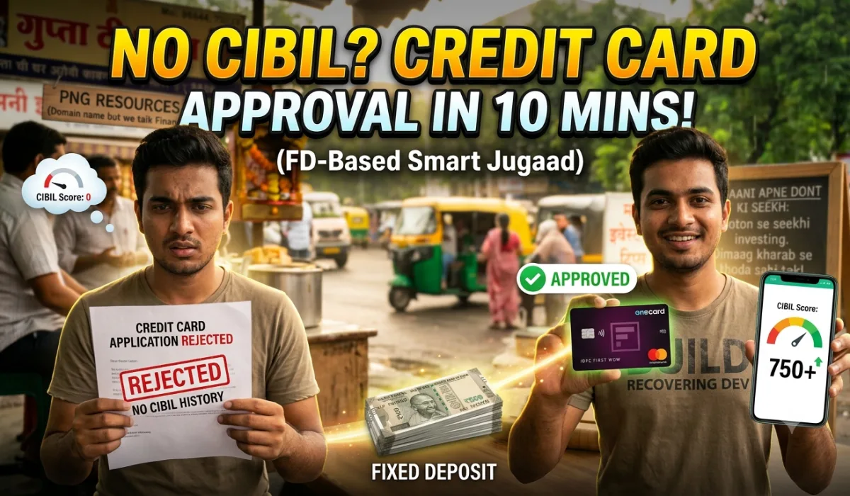 No CIBIL? No Problem: How to Get Your First Credit Card in 10 Minutes